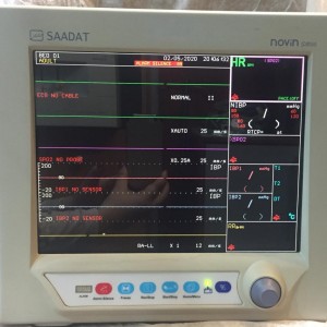 مانیتور علائم حیاتی سعادت S1800 کارکرده