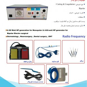 الکتروکوتر مونوپلار و بای پلار 80 وات تهران سهیل مدل TS 80
