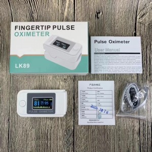 پالس اکسیمتر (LK89 جدید) Fingertip Pulseoximeter با باتری
