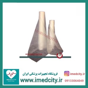 رول ملحفه اسپان باند ساده 17 گرمی عرض 80 سانت، طول 20 متر