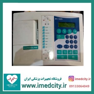 الکتروکاردیوگراف (نوار قلب) 3 کاناله CARDIOLINE مدل ar600 adv