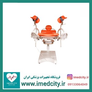 تخت مکانیکی معاینه زنان زایمان ژنیکولوژی کد 4001 آراصنعت