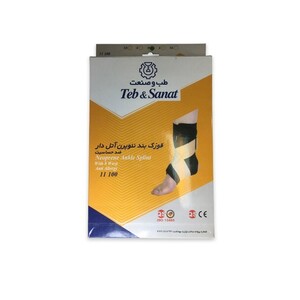 قوزک بند طب و صنعت مدل نئوپرن آتل دار کد 11100