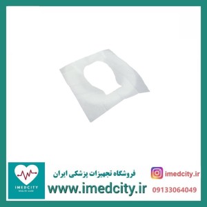 کاور یکبار مصرف توالت فرنگی بسته 20 عددی با لایه ضدعفونی شده