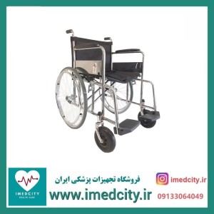 ویلچر تاشو چرخ عقب بادی جی تی اس مدل 8874A