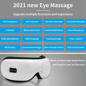 ماساژور چشم بلوتوث دار آی کر Eye care