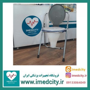 توالت فرنگی توان صنعت مدل تاشو لوکس با قیف