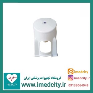 توالت فرنگی پلاستیکی دور باز مدل صحرا