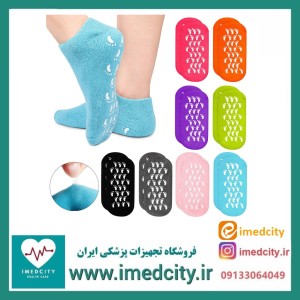 جوراب ترک پا سیلیکونی فانتزی