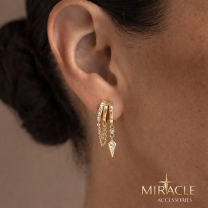 گوشواره نگیندار