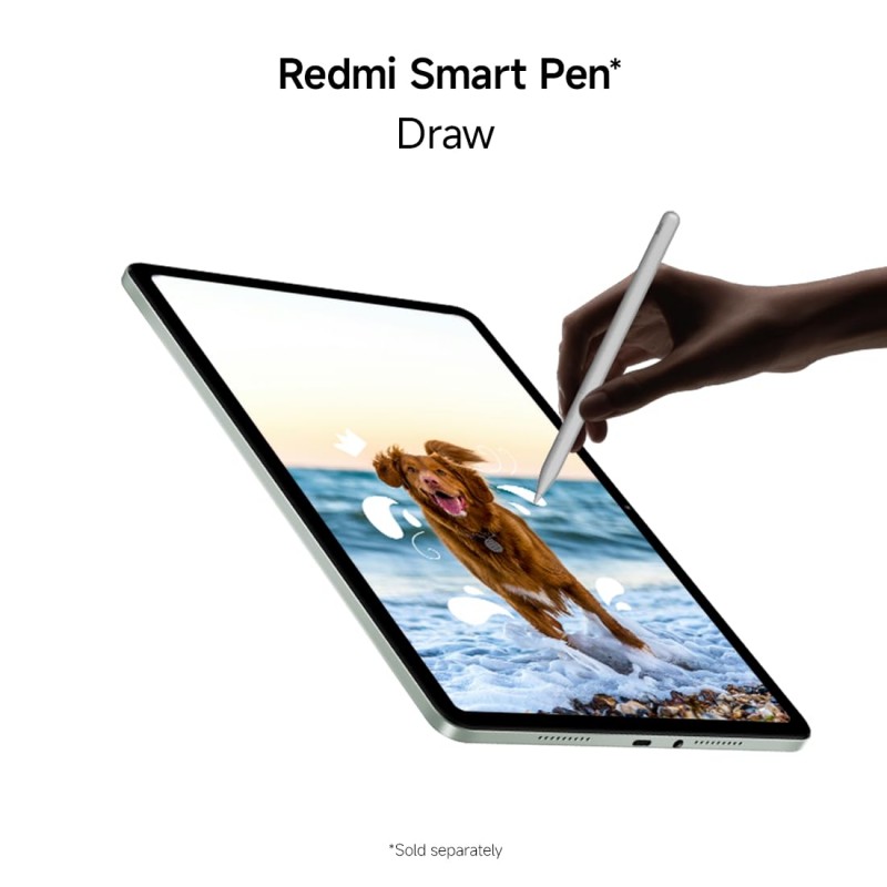 قلم لمسی شیائومی مدل Redmi Smart Pen مناسب برای تبلت شیائومی مدل Redmi Pad Pro {اعتباری اسنپ}
