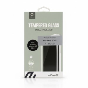glass Devia for iPhone 17 /محافظ صفحه نمایش ایفون 17 شفاف آنتی استاتیک