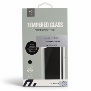 glass Devia for iPhone 16 /محافظ صفحه نمایش ایفون 16 شفاف آنتی استاتیک(اعتباری اسنپ پی)