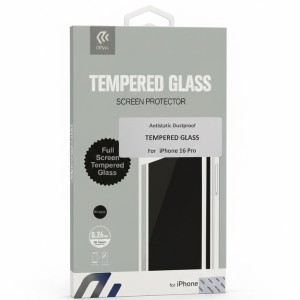 glass Devia for iPhone 16 Pro /محافظ صفحه نمایش ایفون 16پرو  شفاف آنتی استاتیک