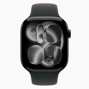 ساعت هوشمند 46 میلی متری اپل مدل Series 11 Aluminum Case با بند سیلیکونی