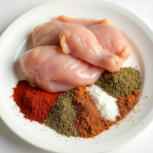 طعم دهنده جوجه و گوشت (سیر و کره)