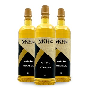 پک ۳ عددی روغن کنجد یک لیتری