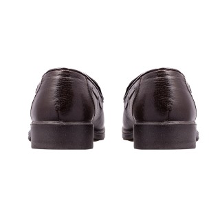 کفش کالج طبی مردانه جی اف اس JFS کد 805 فلوتر رنگ قهوه ای