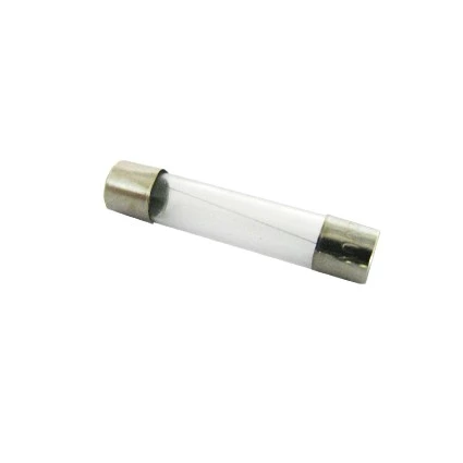 فیوز شیشه ای 30*6 با جریان 0.5A