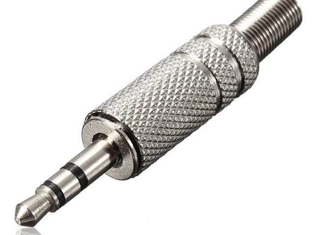فیش استریو فلزی AUX 3.5 mm