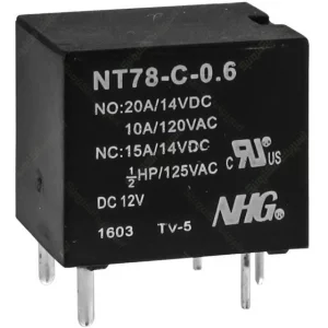 رله 12 ولت بچه میلون NHG-NT78