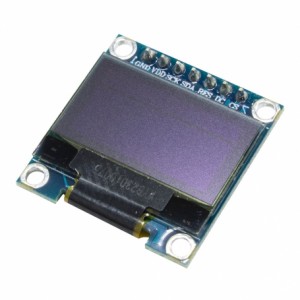 LCD oled 0.96 inch 128*64  آبی-زرد رابط SPI