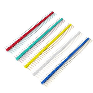 پین هدر 40*1 نری صاف زرد 2.54mm