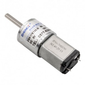 موتور گیربکس دار 6 ولت 105RPM مدل ZGA17