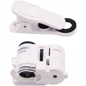 میکروسکوپ بغل عدسی دار 9696( Universal Clip Type 20X/60X LED Microscope)