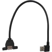 کابل افزایش طولUSB پنلی 30CM رایت