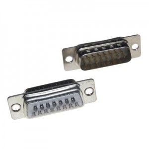 کانکتور نری DB15 و 15 پین صاف( 15PIN D-SUB SOLDER MALE)