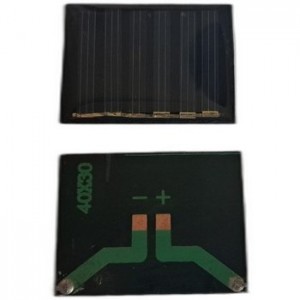 صفحه خورشیدی  2v,100mA  با ابعاد 40*30 میلی متر