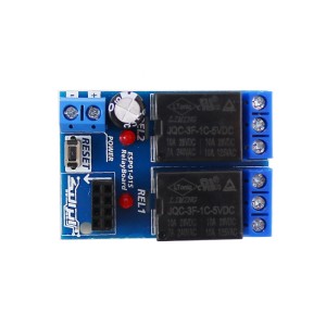 برد توسعه ماژول ESP8266 دو رله 5 ولت مخصوص هوشمند سازی