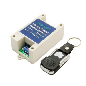 ریموت کنترلر تک کاناله صنعتی کد لرن قابدار 433MHZ رادیویی