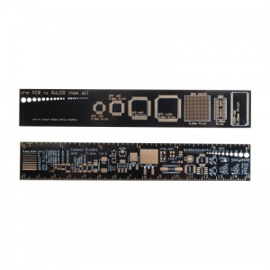 خط کش PCB شامل پکیج انواع قطعات SMD الکترونیکی