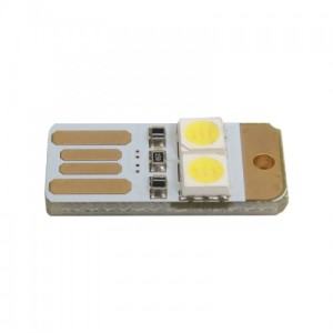 ماژول چراغ LED کوچک USB دو طرفه - رنگ مهتابی