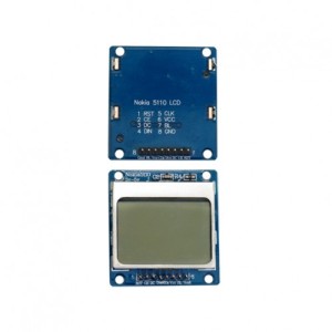 ماژول LCD  تک رنگ  NOKIA LCD5110 نوکیا با بک لایت آبی