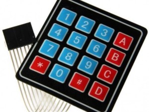 کیپد 4*4 (Keypad) ماتریسی