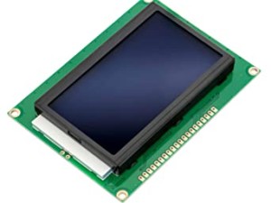 LCD 128*64 ks0108 گرافیکی آبی