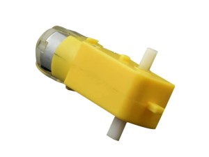 آرمیچر گیربکس پلاستیکی زرد دو شفت مدل 1B220 30 RPM