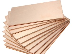 فیبر خام مدارچاپی  استخوانی 5*5 سانتی متر برند   KB