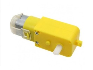 آرمیچر گیربکس پلاستیکی زرد تک شفت مدل 1A48  270 RPM