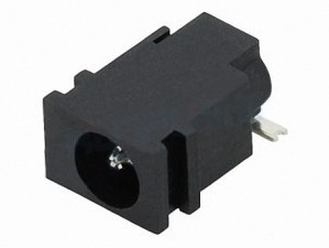 جک آدابتور رو  پنلی SMD مادگی مشکی  مدل  049A-DC