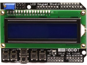 ماژول LCD کاراکتری 16*2 آردوینو با کیپد