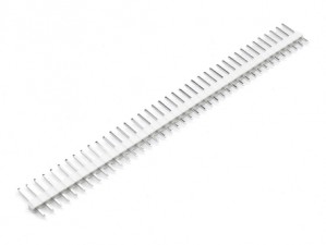 پین هدر 40*1 نری صاف سفید 2.54mm