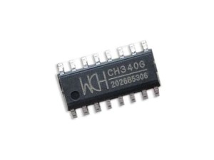 تراشه مبدل USB به سریال CH340G پکیج SOP-16
