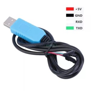 کابل مبدل usb به سریال TTL مدل PL2303ta با سیم آبی