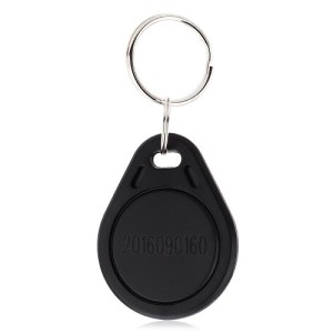 تگ MIFARE TAG RFID جا سوئیچی فرکانس  13.56MHZ مشکی