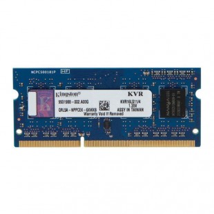 رم لپ تاپ کینگستون مدل  PC3 10600MHz باس 1333 ظرفیت 4 گیگابایت
