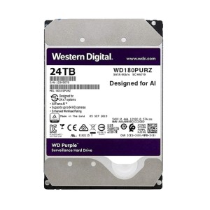هارد دیسک اینترنال وسترن دیجیتال سری بنفش ظرفیت 24 ترابایت